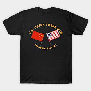 US China Trade War - Economic Warfare T-Shirt